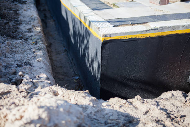 Crawl space vapor barrier installation in Alvada, OH